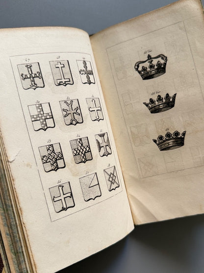 Cours abrégé de blason. Ordres de chevalerie - París, 1840