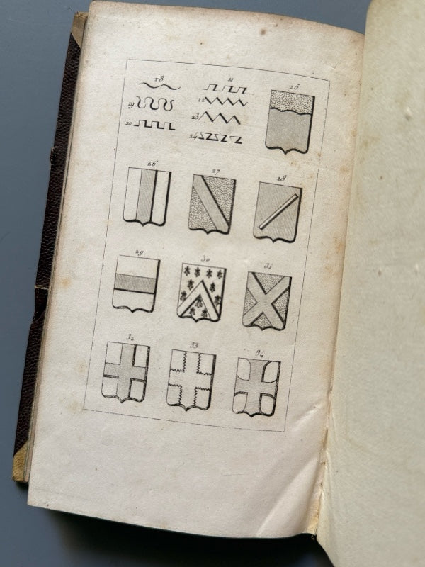 Cours abrégé de blason. Ordres de chevalerie - París, 1840
