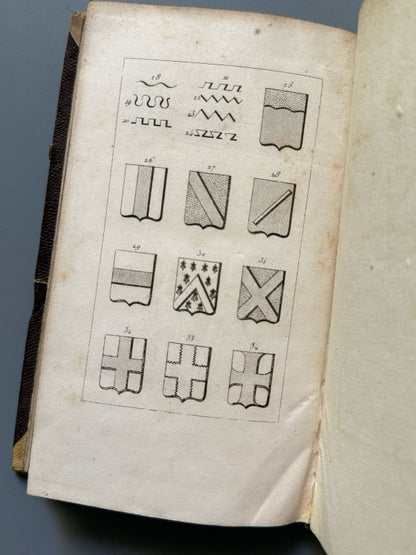 Cours abrégé de blason. Ordres de chevalerie - París, 1840