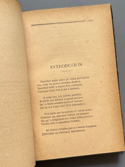 Aires d'a miña terra, M. Curros Enriquez - Latorre y Martínez Editores, 1886