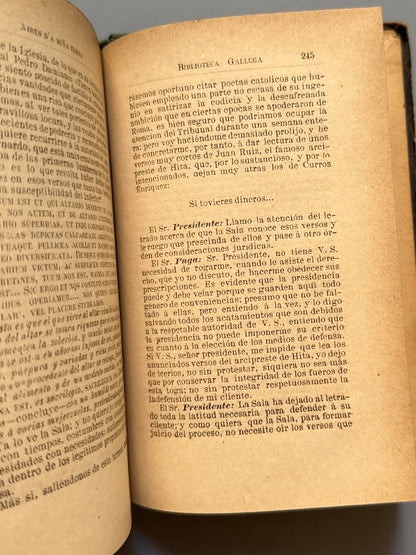Aires d'a miña terra, M. Curros Enriquez - Latorre y Martínez Editores, 1886