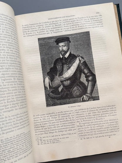 Historia de Felipe II, H. Forneron - Editorial Montaner y Simón, 1884