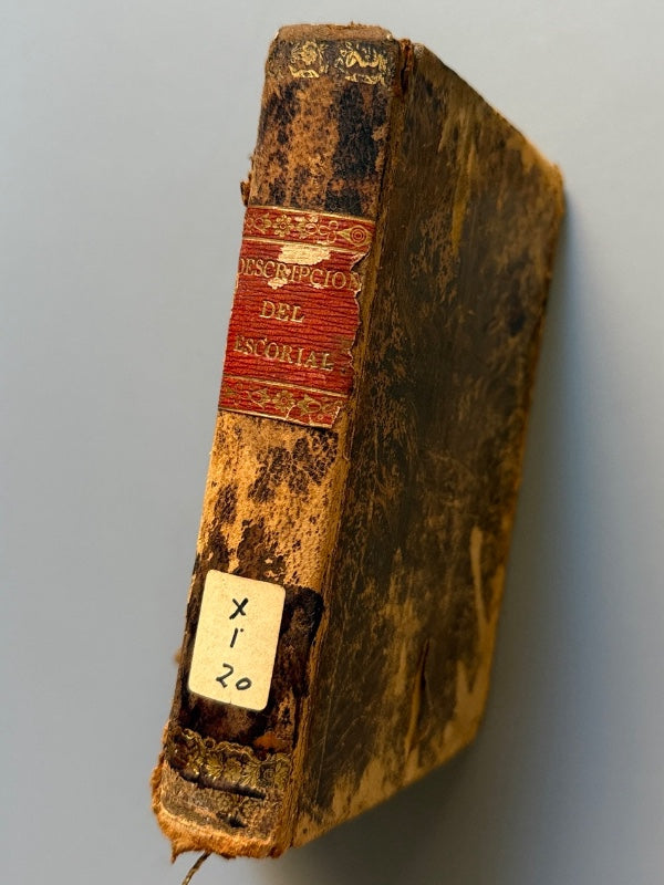 Descripción artística del Real Monasterio del Escorial, Damian Bermejo - Madrid, 1820