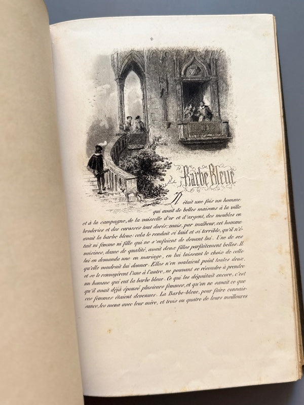 Contes de temps passé, Charles Perrault - Bertin Libraire-Éditeur, 1854