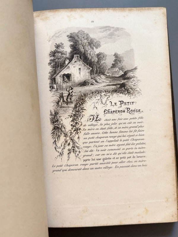 Contes de temps passé, Charles Perrault - Bertin Libraire-Éditeur, 1854