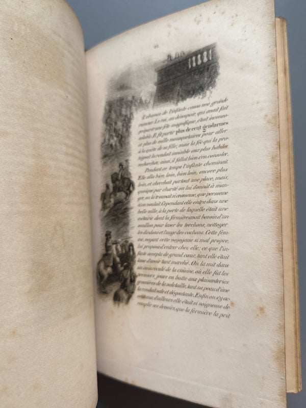 Contes de temps passé, Charles Perrault - Bertin Libraire-Éditeur, 1854