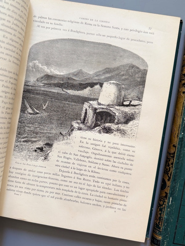 Europa pintoresca. Descripción general de viajes - Montaner y Simón, 1882-1883