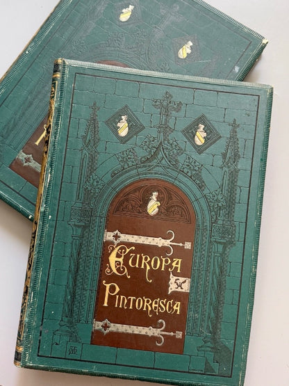 Europa pintoresca. Descripción general de viajes - Montaner y Simón, 1882-1883