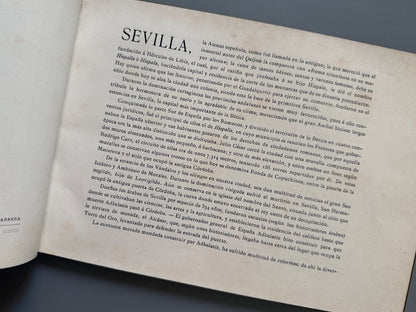 Sevilla artística e industrial - Emilio Canet y Juan Barrera. Sevilla, 1908