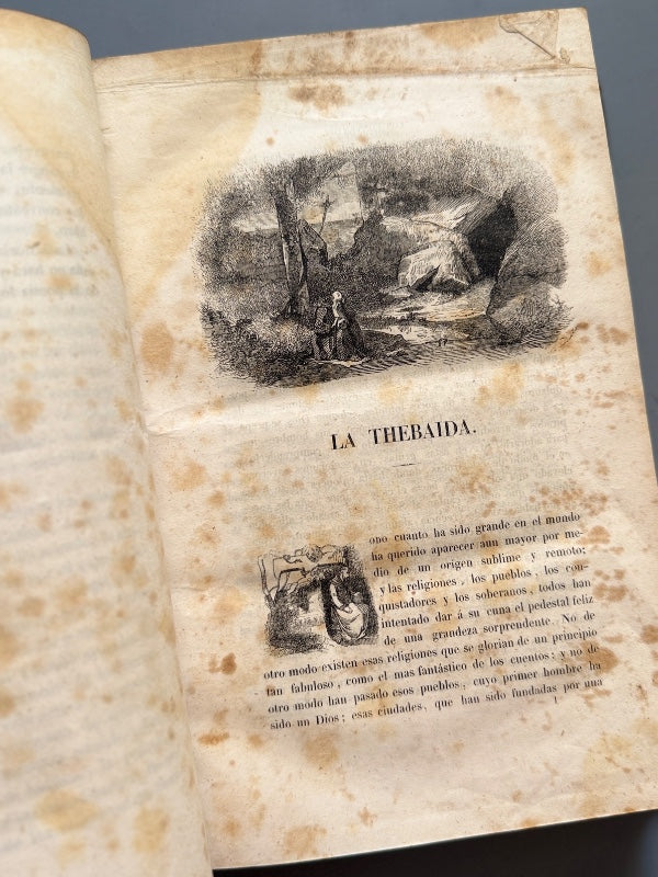Los conventos, Luis Lourine y Alfonso Brot - Editorial P. Madoz y L. Sagasti, 1846
