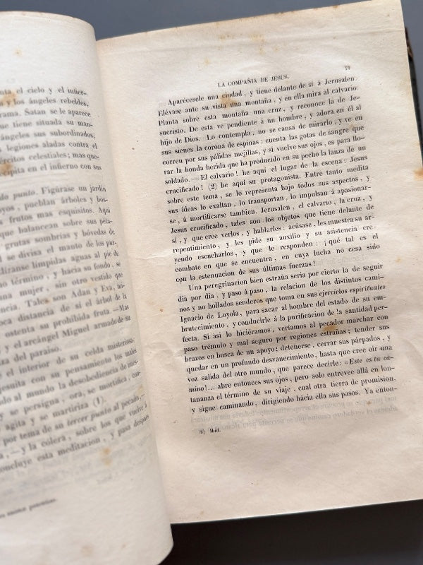 Los conventos, Luis Lourine y Alfonso Brot - Editorial P. Madoz y L. Sagasti, 1846