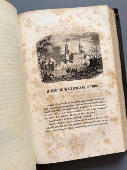 Los conventos, Luis Lourine y Alfonso Brot - Editorial P. Madoz y L. Sagasti, 1846
