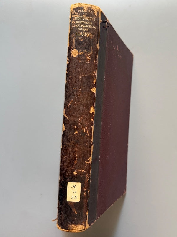Estudios histórico-arqueológicos sobre Iluro, José Mª Pellicer y Pagés - Mataró, 1887