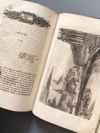 Glorias de Sevilla, Vicente Alvarez Miranda - Carlos Santigosa Editor, 1849