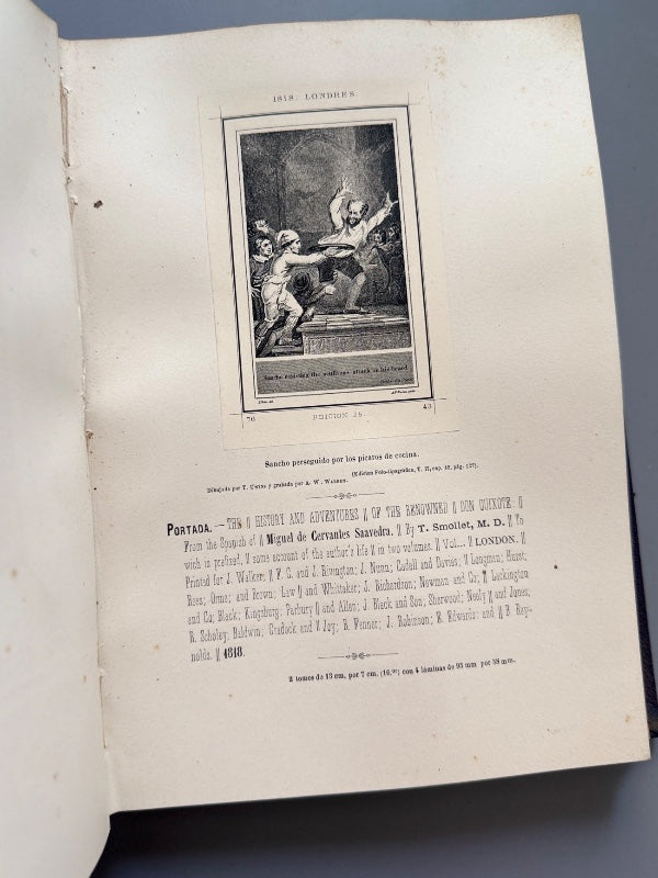Iconografía de Don Quijote. 101 láminas - Heredero de Pablo Riera, 1879