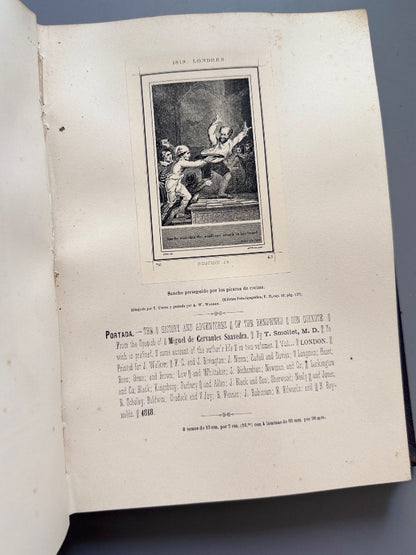 Iconografía de Don Quijote. 101 láminas - Heredero de Pablo Riera, 1879