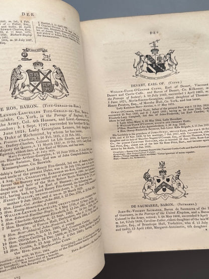 The peerage and baronetage of the British Empire, Edmund Lodge - Hurst and Blackett, 1874
