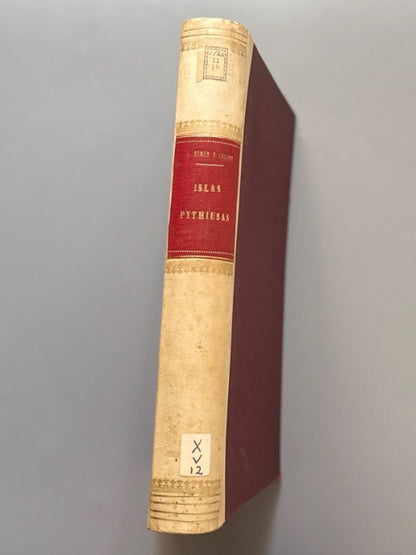 Los nombres e importancia arqueológica de las Islas Pythiusas, Juan Román y Calvet - 1906