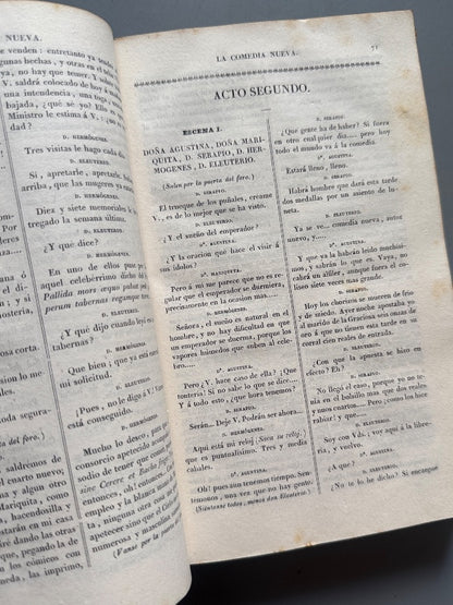 Obras de Moratín - Impr. de A. Bergnes y Comp., 1834