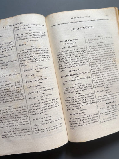 Obras de Moratín - Impr. de A. Bergnes y Comp., 1834