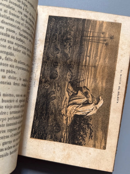 El mártir del Gólgota, Enrique Pérez Escrich - Imprenta de F. Martínez Garcia, 1863-1864