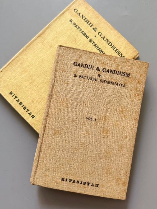 Ghandi & Ghandism, B. Pattabhi Sitaramayya - Editorial Kitabistan, 1943