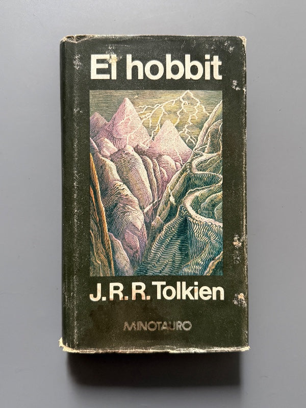 El hobbit, J. R. R. Tolkien (1ª ed. española) - Editorial Minotauro, 1982