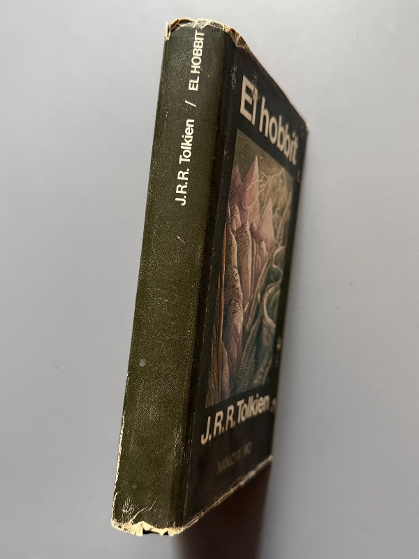 El hobbit, J. R. R. Tolkien (1ª ed. española) - Editorial Minotauro, 1982