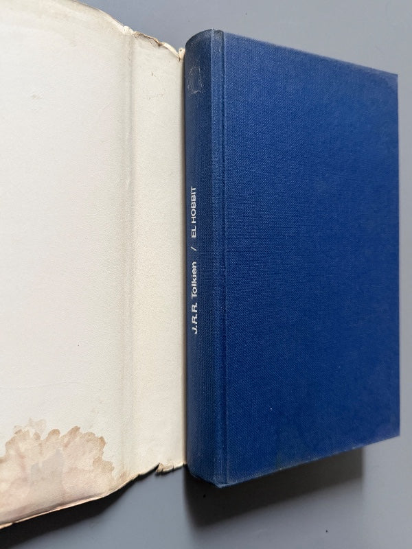 El hobbit, J. R. R. Tolkien (1ª ed. española) - Editorial Minotauro, 1982