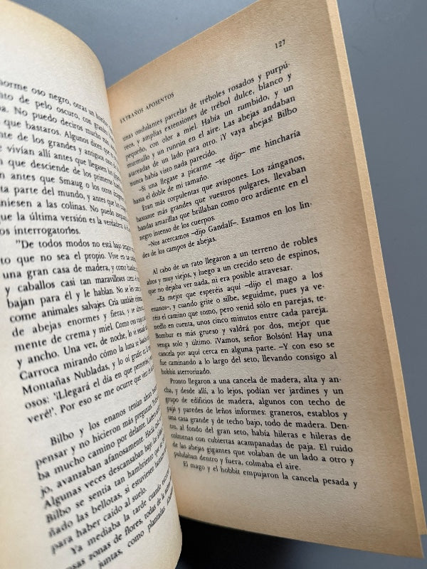 El hobbit, J. R. R. Tolkien (1ª ed. española) - Editorial Minotauro, 1982