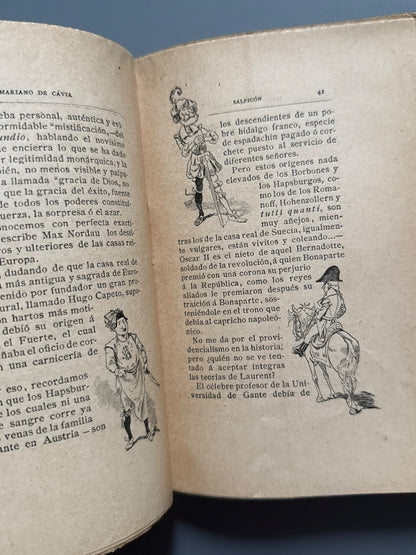 Salpicón, Mariano de Cavia - Librería de Fernando Fé, 1892