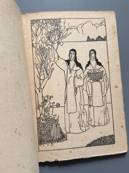 Petites odes del convent, Faust Casals i Bové. Firmado, dedicado a Joan d'Ivori - Buenos Aires, 1916