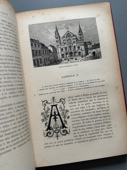 Vida del beato J. B. de la Salle, Armando Ravelet - París, 1890