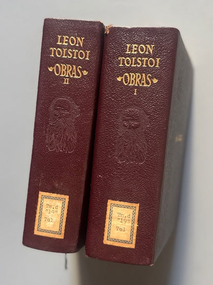 Obras completas, Leon Tolstoi - Editorial Aguilar, 1966