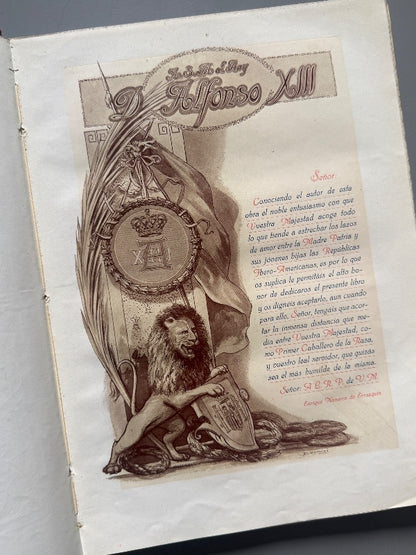 Cuba y el Liceo de la Raza, Enrique Navarro de Errazquin - Barcelona, 1920