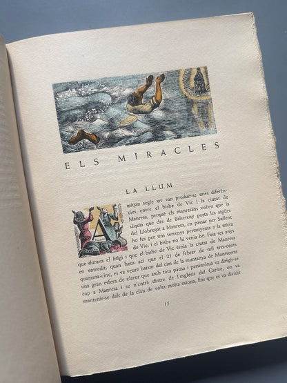 Montserrat: Tradicions i llegendes, Joan Amades (ej. nº386) - Edicions La Llumenera, 1935