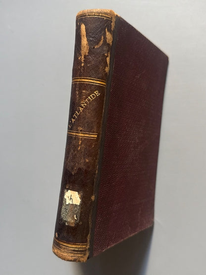 L'Atlantide, Jacinto Verdaguer (1ª ed. francesa) - Libraire Leopold Cerf, 1883