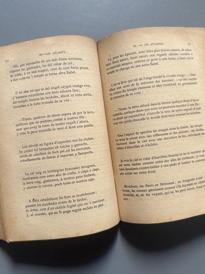 L'Atlantide, Jacinto Verdaguer (1ª ed. francesa) - Libraire Leopold Cerf, 1883