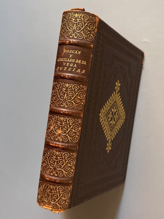 Boscán y Garcilaso de la Vega, poesias. Facsímil - Biblioteca Nueva, 1936
