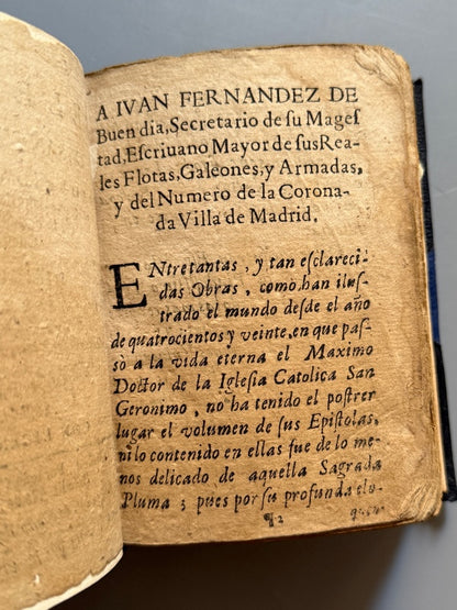 Epístolas selectas de San Geronimo - Ioseph Fernandez Buendia, 1665
