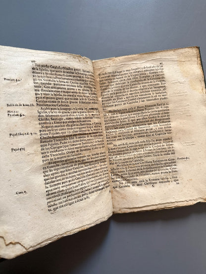 Catalana justicia contra las castellanas armas, Josep Font. Guerra dels Segadors - Barcelona, 1641