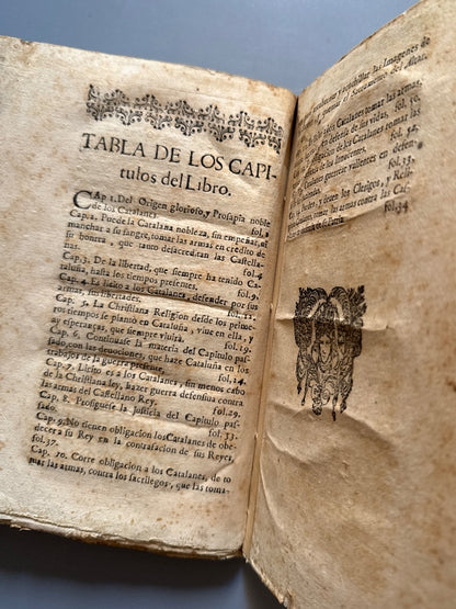 Catalana justicia contra las castellanas armas, Josep Font. Guerra dels Segadors - Barcelona, 1641