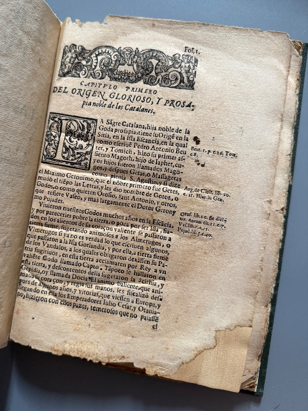 Catalana justicia contra las castellanas armas, Josep Font. Guerra dels Segadors - Barcelona, 1641