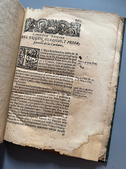 Catalana justicia contra las castellanas armas, Josep Font. Guerra dels Segadors - Barcelona, 1641