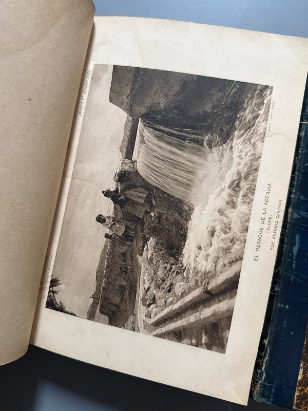 Revista La Fotografía. 33 números (años I, V y  VI) - Madrid, 1901-1902/ 1905-1906/ 1906-1907