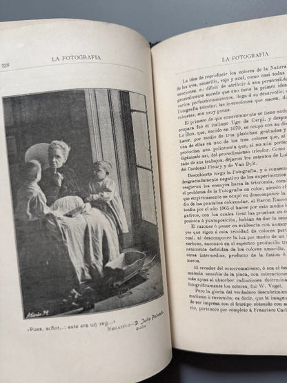 Revista La Fotografía. 33 números (años I, V y  VI) - Madrid, 1901-1902/ 1905-1906/ 1906-1907
