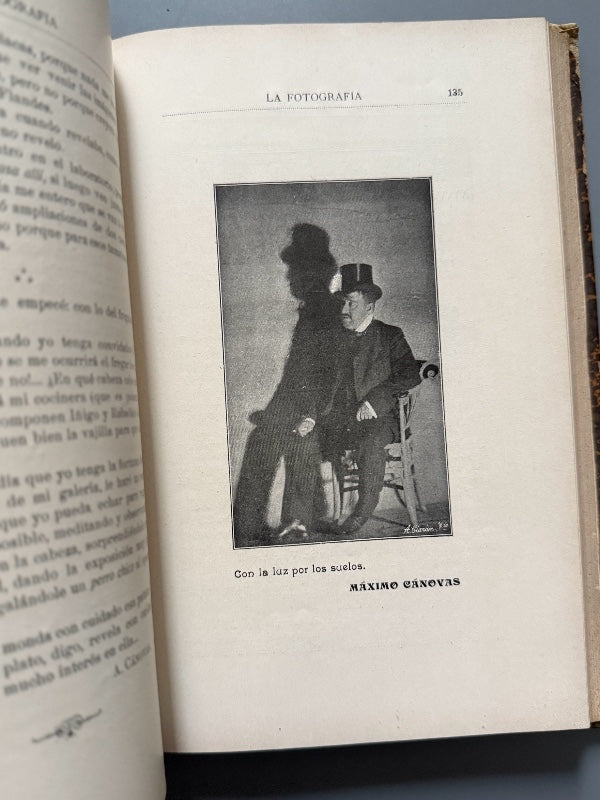 Revista La Fotografía. 33 números (años I, V y  VI) - Madrid, 1901-1902/ 1905-1906/ 1906-1907