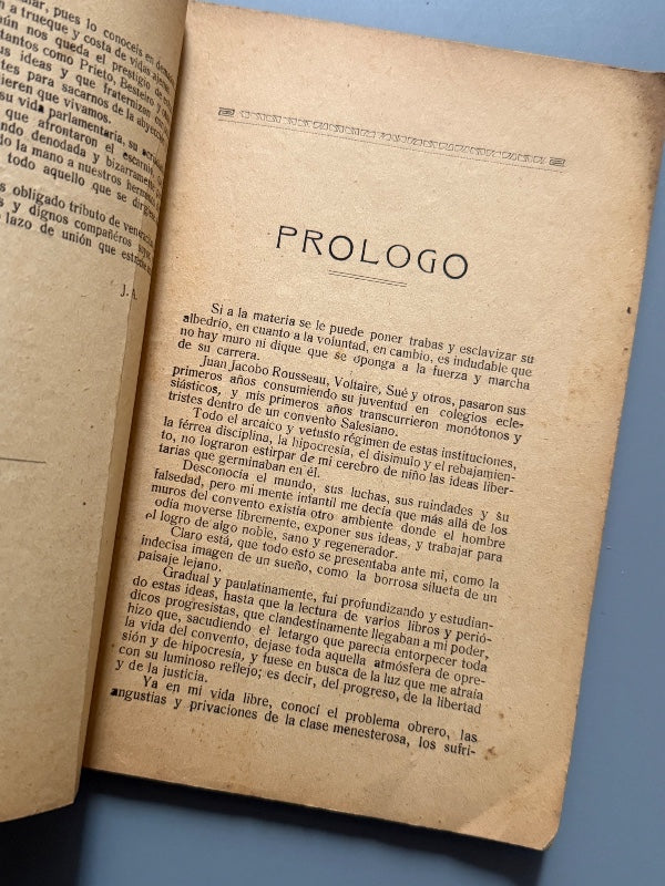 La sublevación del Numancia, Jesús Ara - Tipografía Obrera Coruñesa, 1923