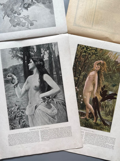 Portfolio del desnudo. 14 cuadernillos - Ramón Sopena, ca. 1915