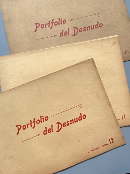 Portfolio del desnudo. 14 cuadernillos - Ramón Sopena, ca. 1915